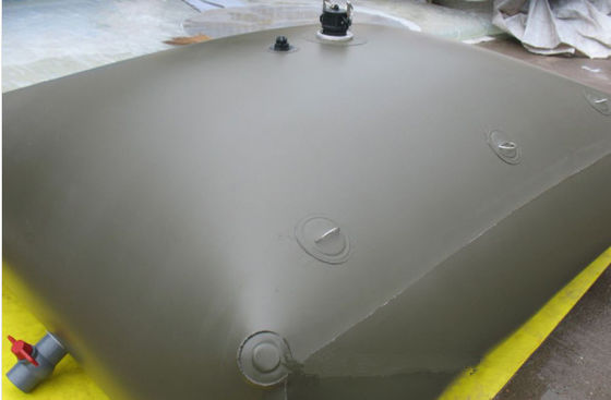 TPU Coating Fabric Liquid Containment Fuel Bladder Lembut Dan Dapat Diangkut Untuk Industri