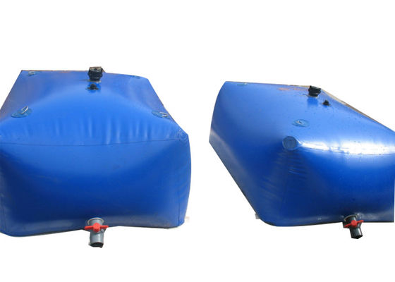 SGS 6000L 0.7mm PVC Tarpaulin Tangki Air Kandung Kemih Fleksibel Tangki Penahan Air Digunakan Untuk Menyimpan