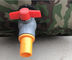 Tangki Penyimpanan Air PVC Tentara Untuk Irigasi Pertanian Dan Pemadam Kebakaran 1000L