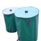 Fleksibel 100L Dilipat PVC Water Butt Rain Barrel Untuk Kolektor Air Hujan Taman
