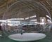 PVC Clear Giant Inflatable Show Ball, Bola Salju Tiup Untuk Promosi Natal
