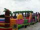 Taman Hiburan Tiup Raksasa Multifucaional Outdoor PVC Jumping Bouncy Castle