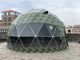 Kamuflase Luar Hotel Baja 5M Geodesic Dome Tenda UV Resistance Dome Camping Tent
