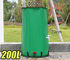 Barel Koleksi Air Hujan PVC 200L Bergerak Untuk Penyimpanan Hujan Taman