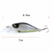 6 Warna 7CM/6.8g 3D Mata Plastik Umpan Keras 0.30m-1.5m Floating Crank Fishing Lure