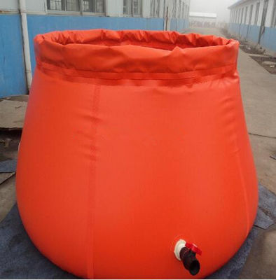 Kapasitas 3000L Tangki Penyimpanan Air Plastik Bentuk Bawang Dilipat Untuk Penyelamatan Kebakaran