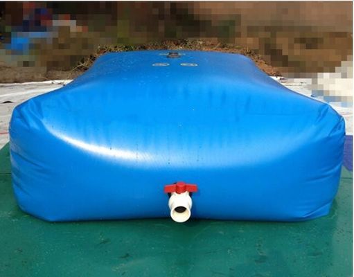 Tangki air PVC portabel untuk tahan kekeringan dan kantong penyimpanan air darurat pemadam kebakaran