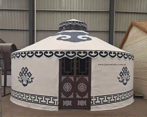 Pengalaman Pesona Budaya Mongolia Yurt Struktur Bambu Tenda Kubah Geodetik