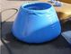 2000L PVC Foldable Rain Water Tank Round Top Untuk Fire Fighting Self-Standing Water Tank