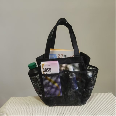 Tas Pantai PVC Mesh Bernafas Tas Olahraga Tote Bag untuk Kegiatan Luar Ruang Disesuaikan LOGO