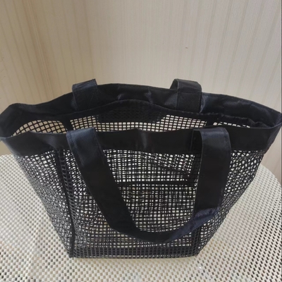 Multi Fungsi Lebih Kuat PVC Lapisan Mesh Bag untuk memancing Shopping atau Sport Storage Bag