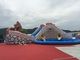 Raksasa Kartun Water Slide Bounce House AmusCustomized ement Park Outdoor Game Inflatable Fun City
