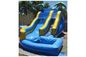 Tahan Lama Tidak Berbau PVC Outdoor Inflatable Water Slide Park Kids Game Fire Resistance