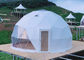 100km/H Beban Angin 30M Tahan Air PVC Geodesic Dome Tenda Dome Camping Tent Dome Party Tenda