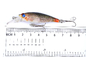 6 Warna 6.5 CM/5G Model Baru Mullet, Bertengger, Lele Plastik Umpan Keras Tenggelam Ikan Kecil Memancing Umpan
