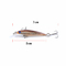 6 Warna 5 CM/2.2G 10 # Kait Mullet, Bertengger, Lele Plastik Umpan Keras 0.1 m-0.3 m mengambang Ikan Kecil Memancing Umpan