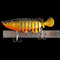 13 Warna 10.5CM/18.6g 3D Mata Dragonfish Umpan Terendam Delapan Multi Jointed Fishing Lure