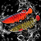13 Warna 10.5CM/18.6g 3D Mata Dragonfish Umpan Terendam Delapan Multi Jointed Fishing Lure