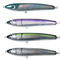 4 Warna 22 Cm/120G Abalone Shell Kayu Umpan Treble Hooks Tuna Fishlure Pensil Kayu Memancing Umpan
