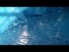 Tangki Ikan Tarpaulin PVC Dengan Metal Mesh