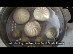 ramah lingkungan Food Grade Keluarga kukus roti isian Bun Silikon Laci