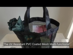 Tas olahraga outdoor yang tahan lama dan kokoh, tas penyimpanan kosmetik, tas mesh memancing